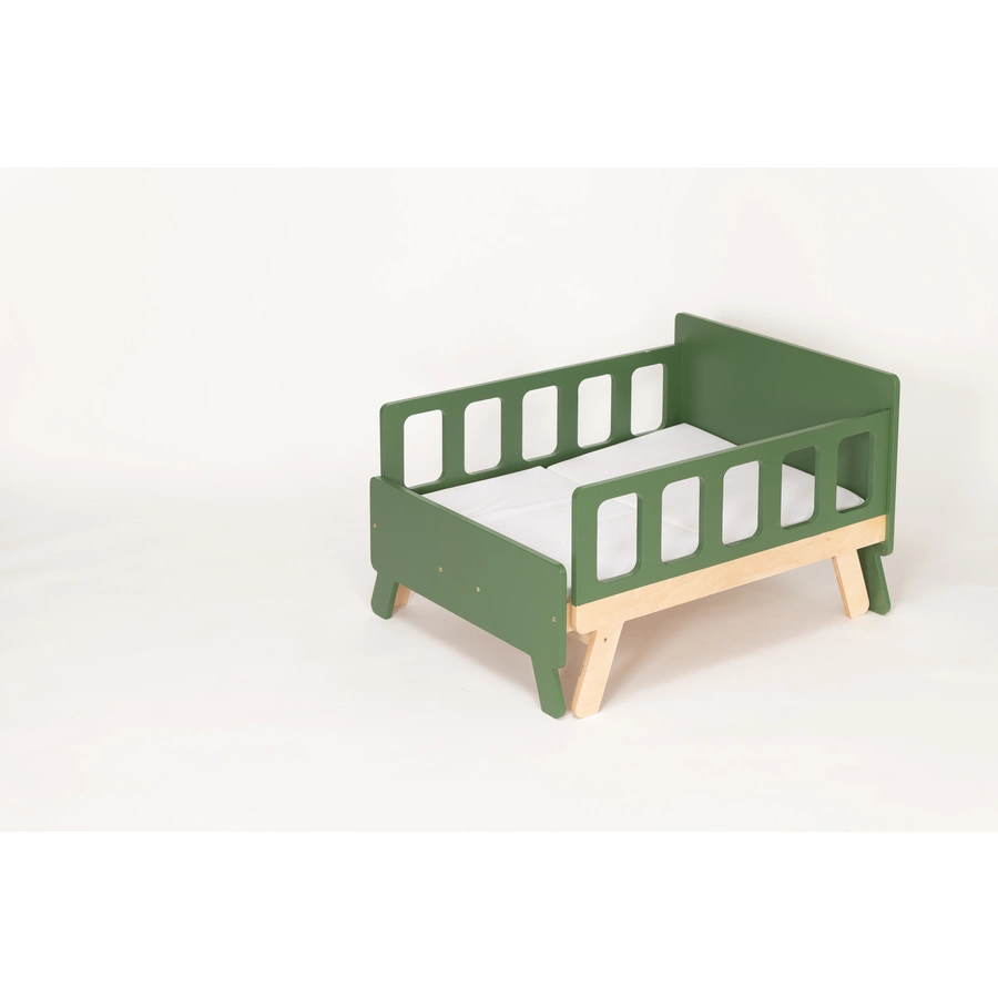 Family-SCL Kinderbett mitwachsend khaki 165 x 70 cm
