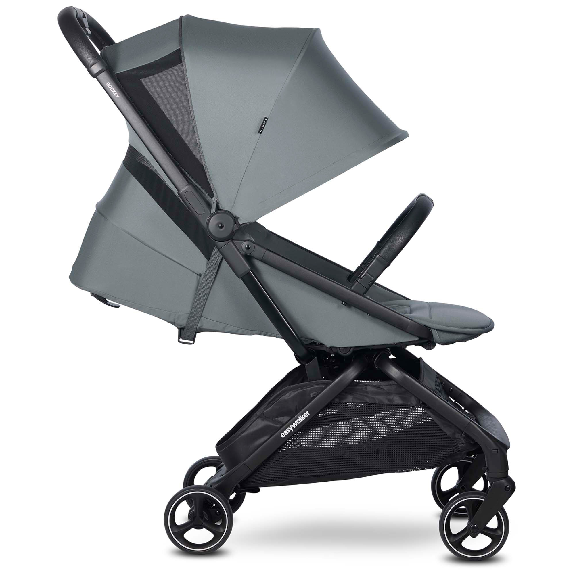Easywalker Rockey S buggy Smooth Grey - buggy's - Prénatal