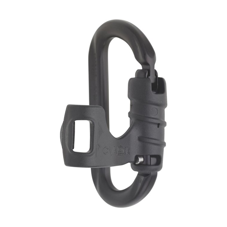 AustriAlpin Ovalock Snapgate Carabiner for safer belaying