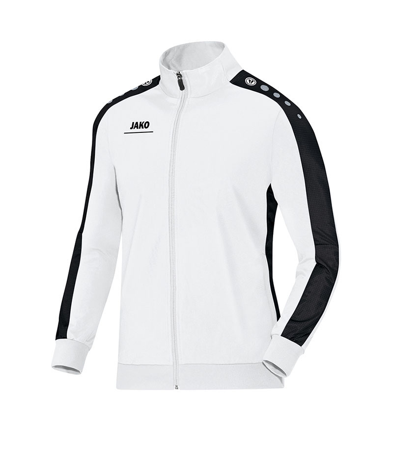 JAKO Striker Polyesterjacke Kids Weiss Schwarz F00