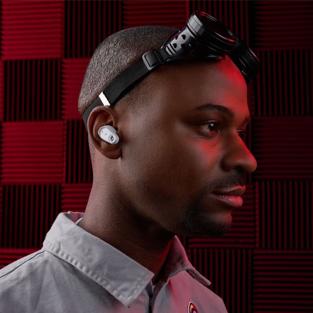 Skullcandy Method 360 ANC trådløse earbuds (bone white)