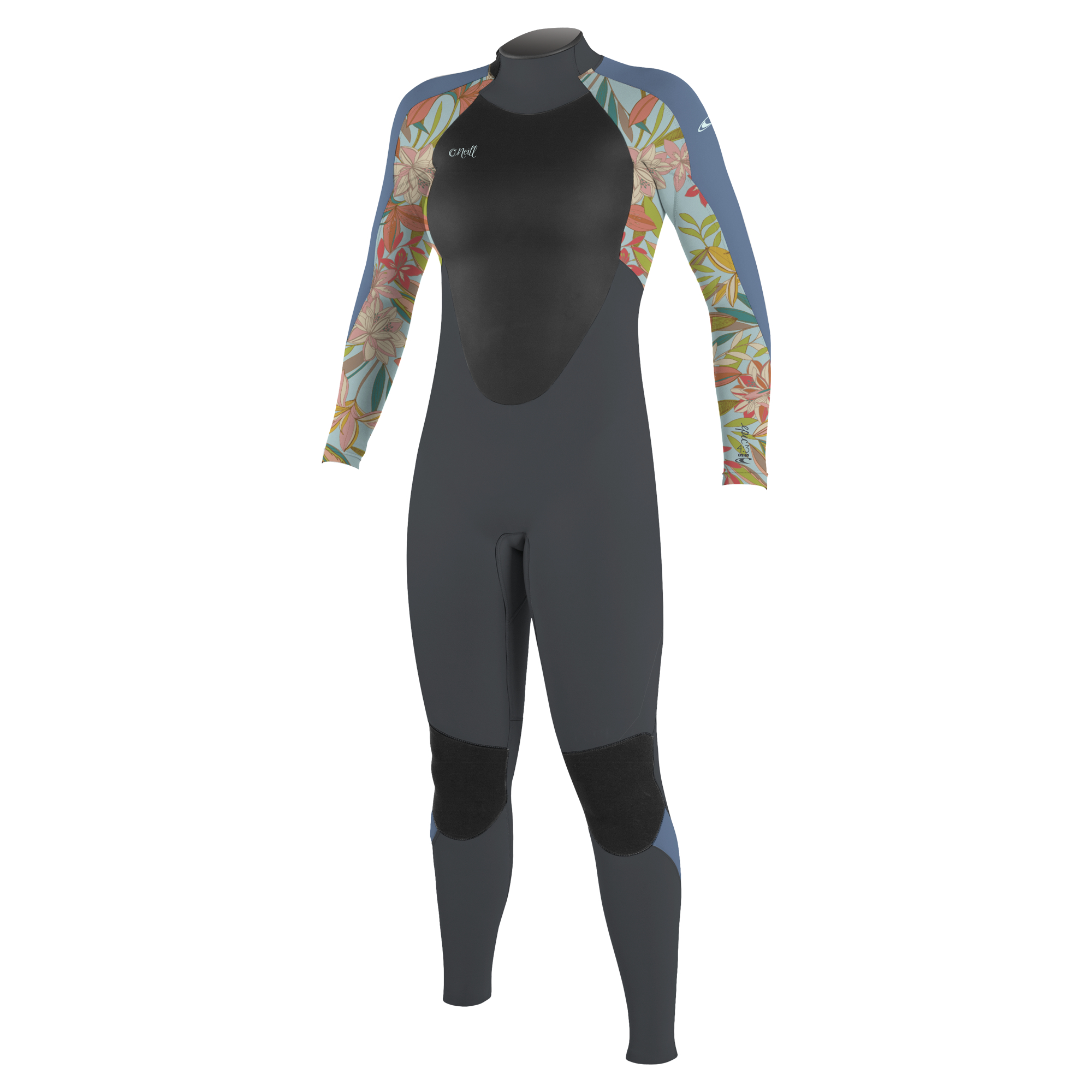 O'Neill Girl Epic 4/3 Back Zip Full - 2024 Black / Twig