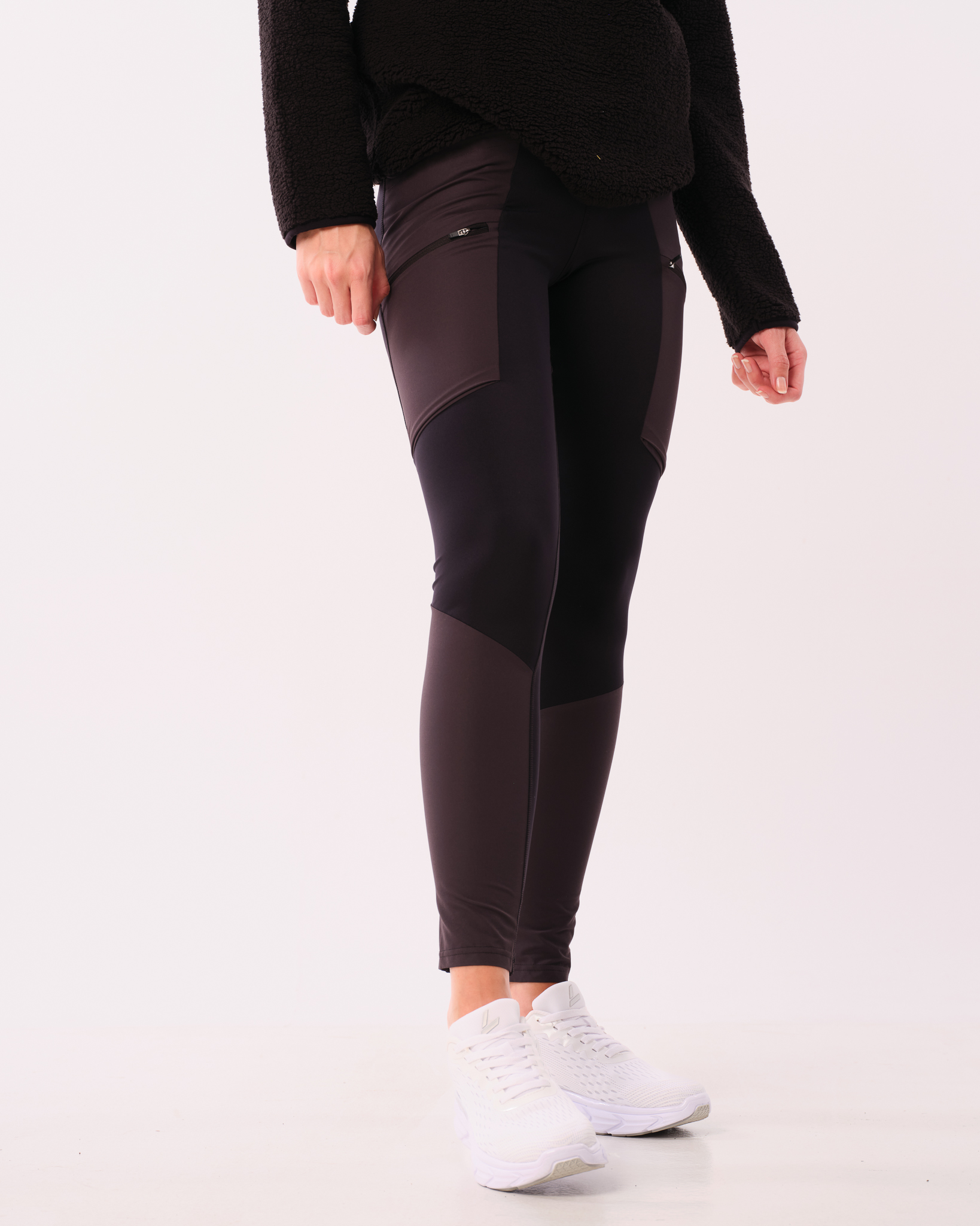 LEVITY Trail Running Tights Black\Grey