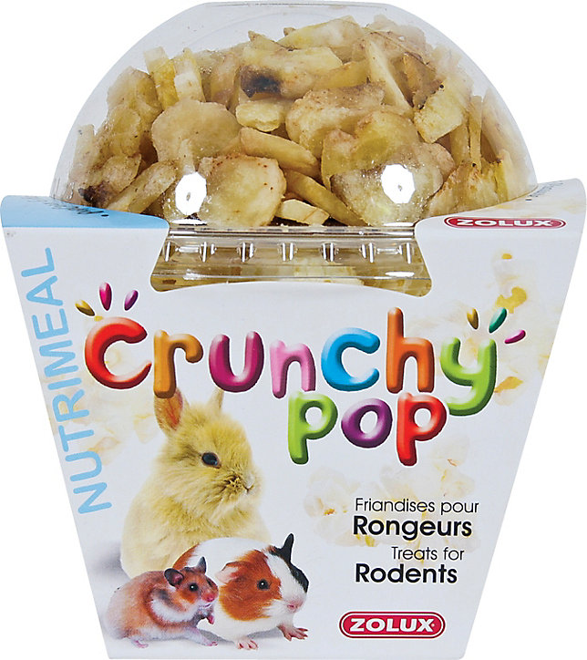 Crunchy pop banane Zolux 63g