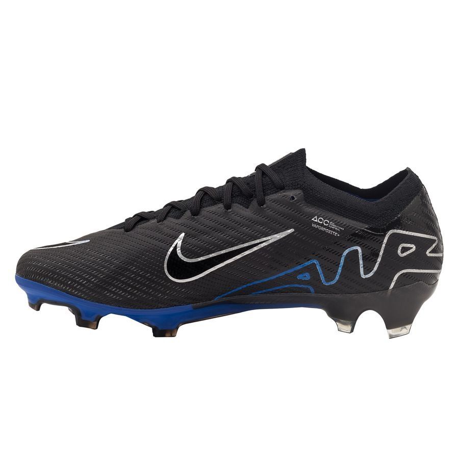 Nike Air Zoom Mercurial Vapor 15 Elite FG Shadow - Noir/Chrome/Bleu