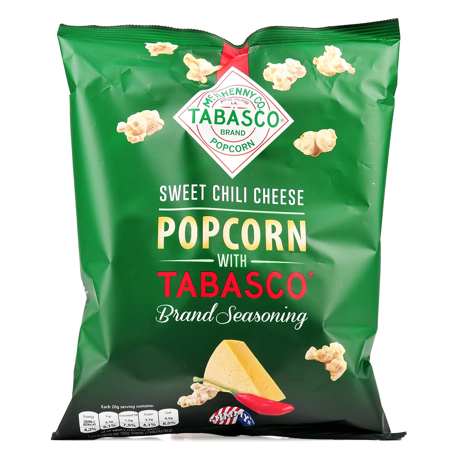 Popcorn Tabasco et fromage
