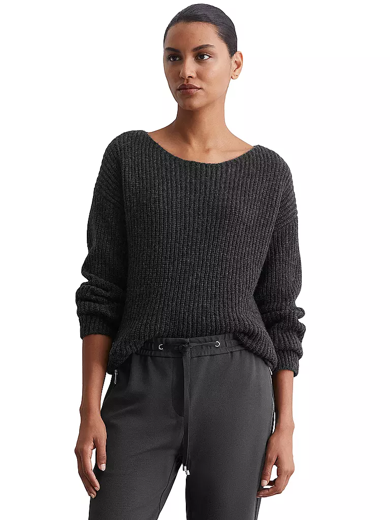 MARC O'POLO Pullover grau