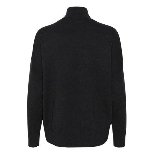 InWear TenleyIW Striktrøje, Dark Grey Melange, XS
