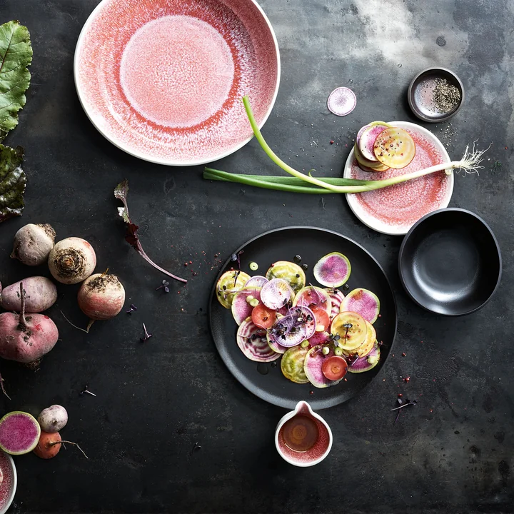 Rosenthal - Junto Teller flach Ø 22 cm, rose quartz