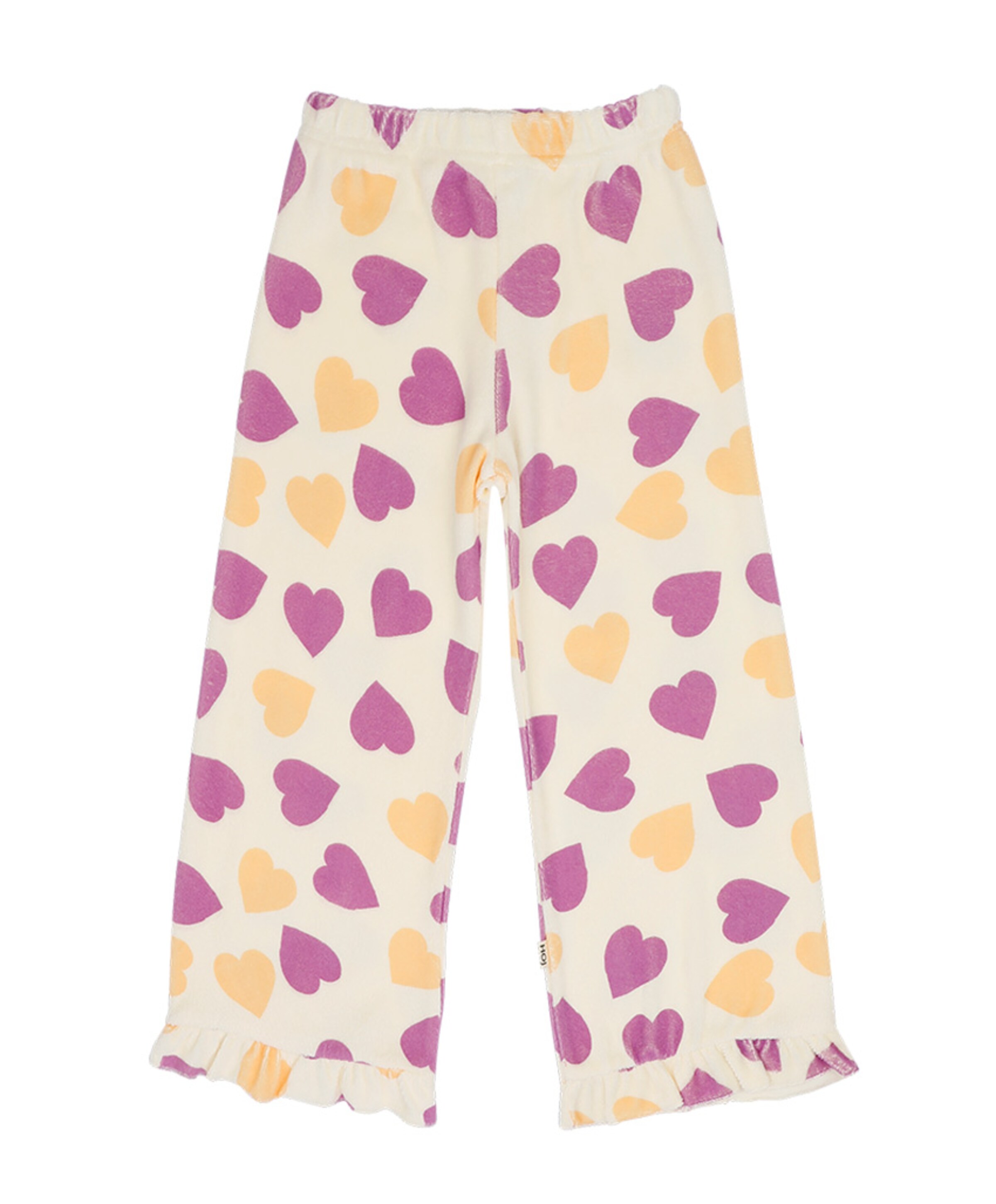 House of Jamie Classic ruffled meisjes broek ecru