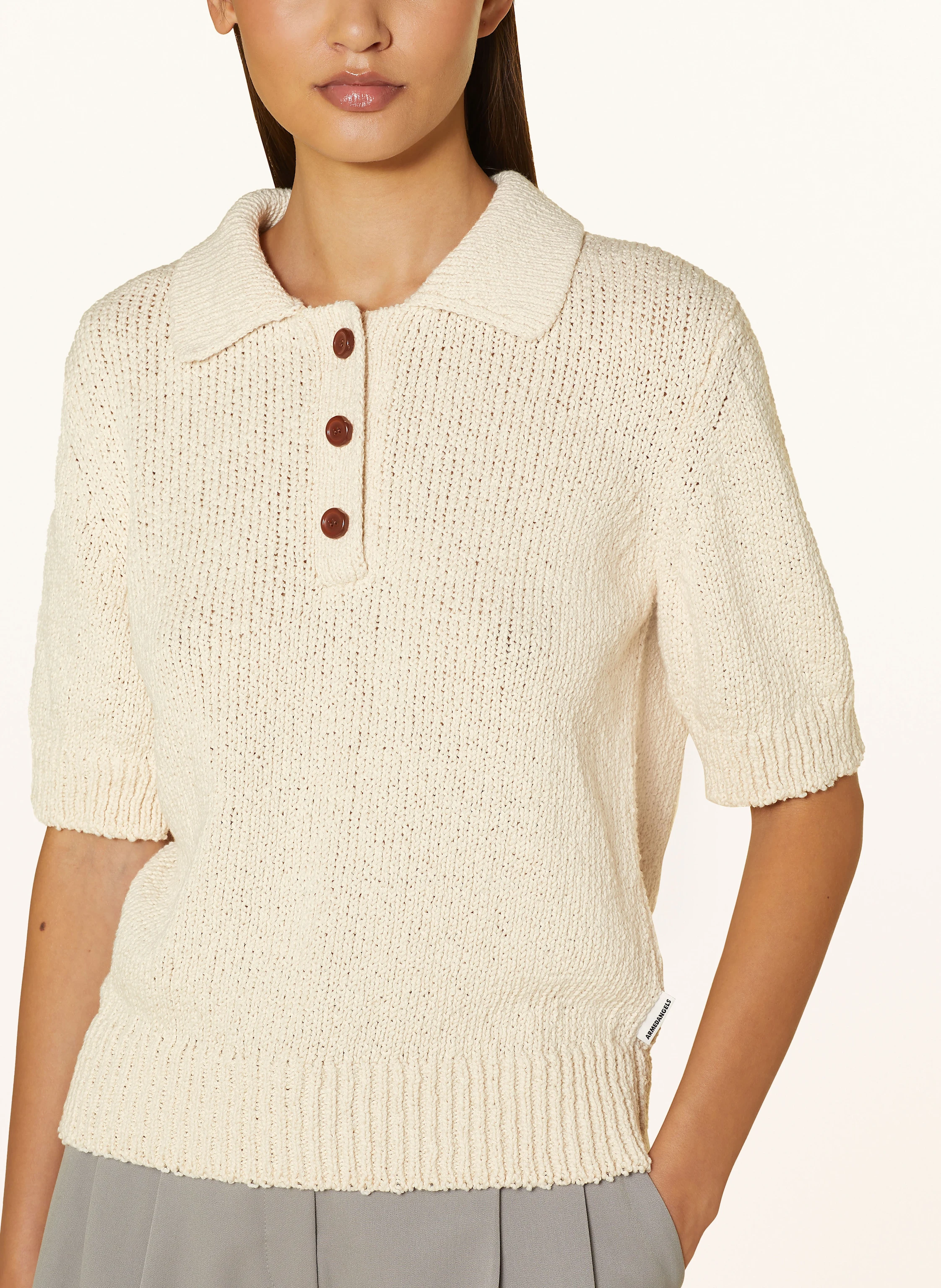 ARMEDANGELS Strick-Poloshirt AANYA