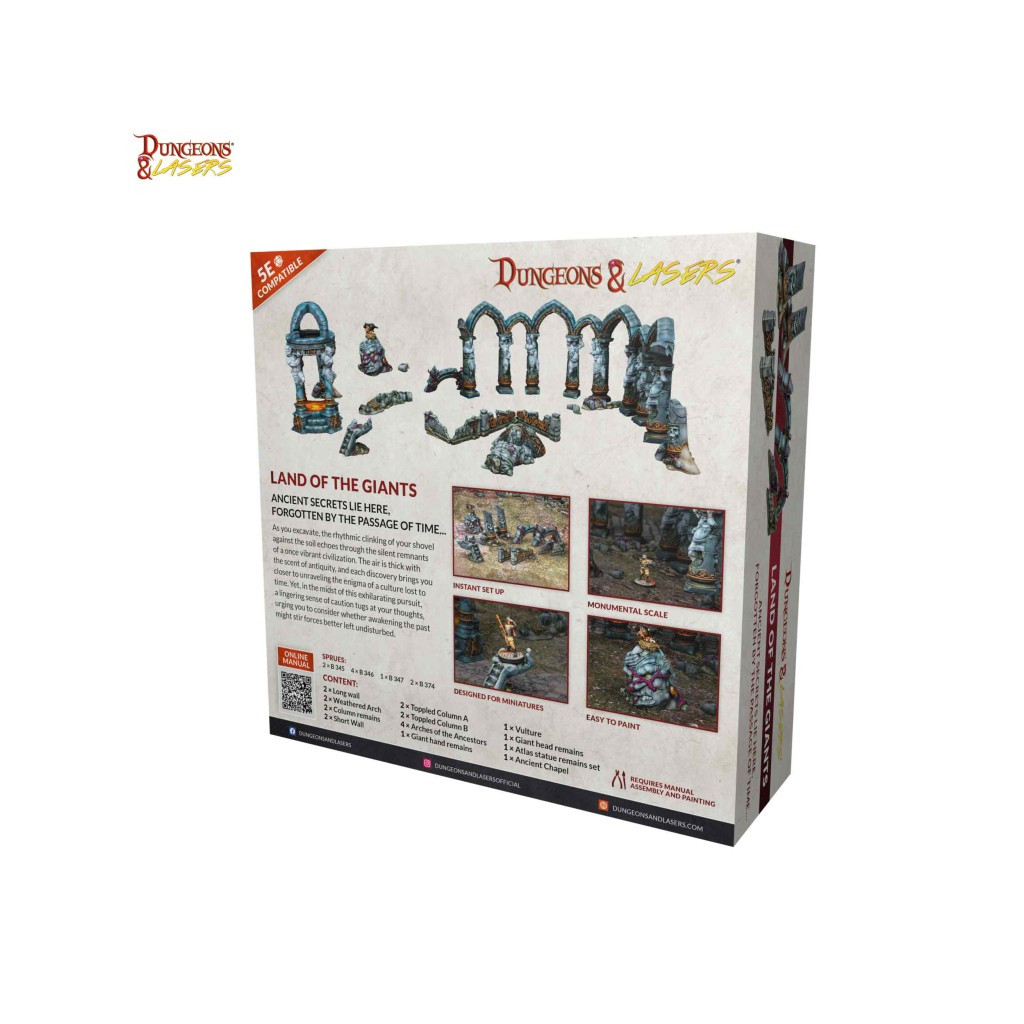 Dungeon & Lasers - Décors - Lands of Giants