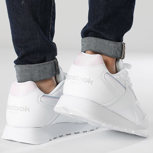 Baskets Femme Glide Vegan HR0486 Footwear White Pixel Pink Blue