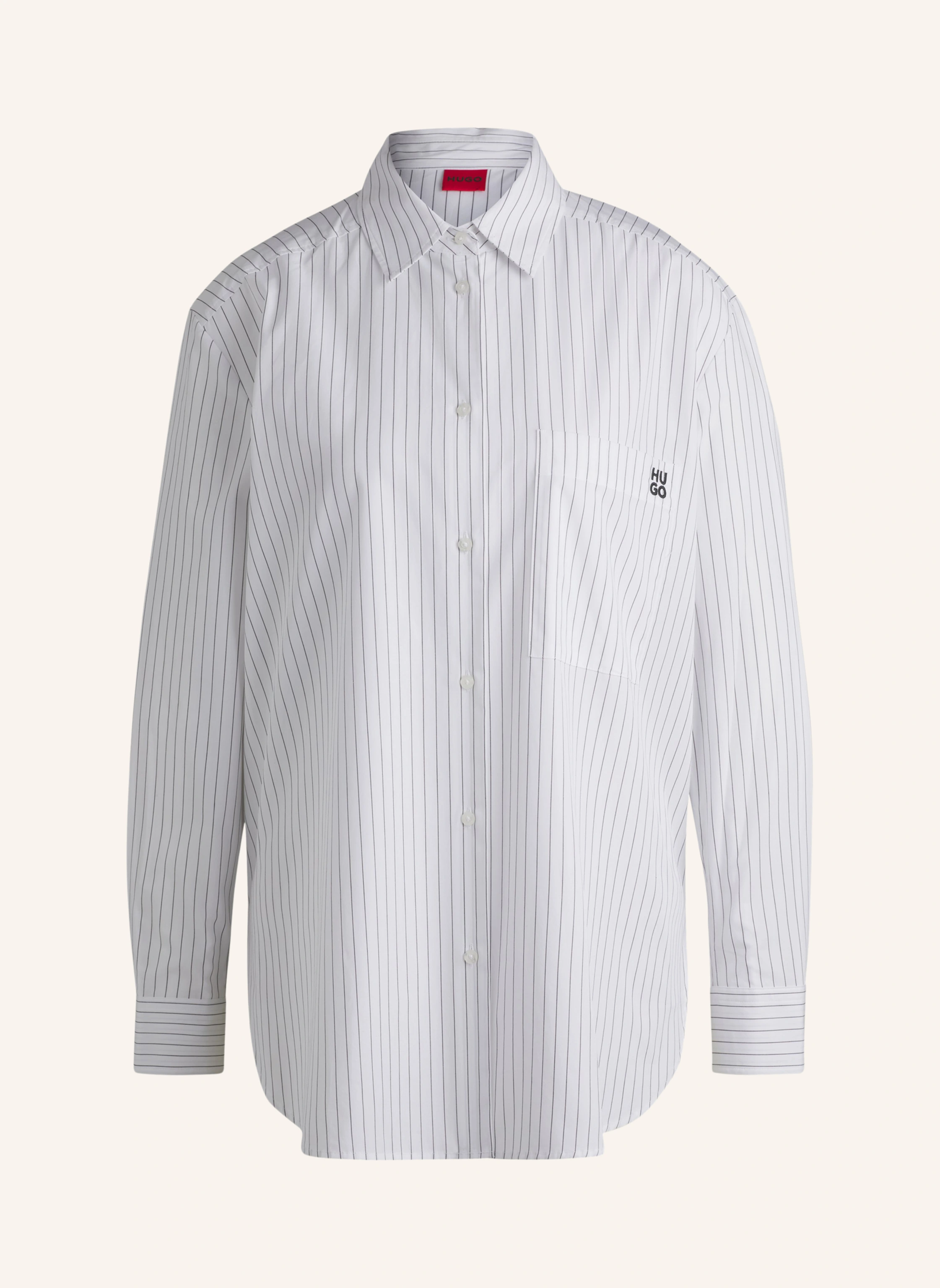 HUGO Business Bluse THE OVERSIZE SHIRT Oversize Fit