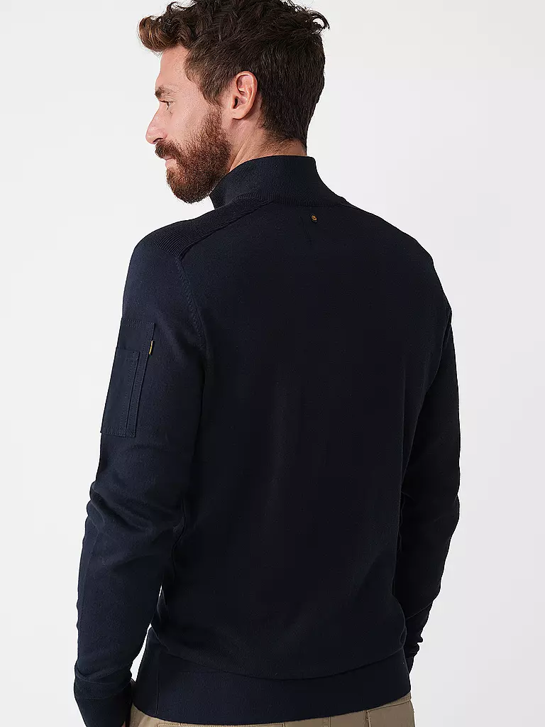 PME LEGEND Strickjacke  dunkelblau