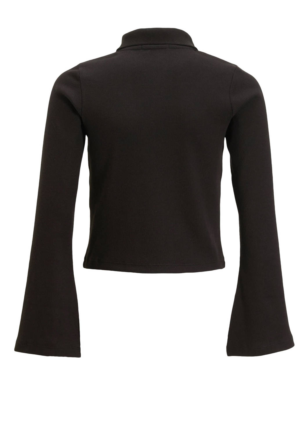 Calvin Klein polo RIB SLIM zwart
