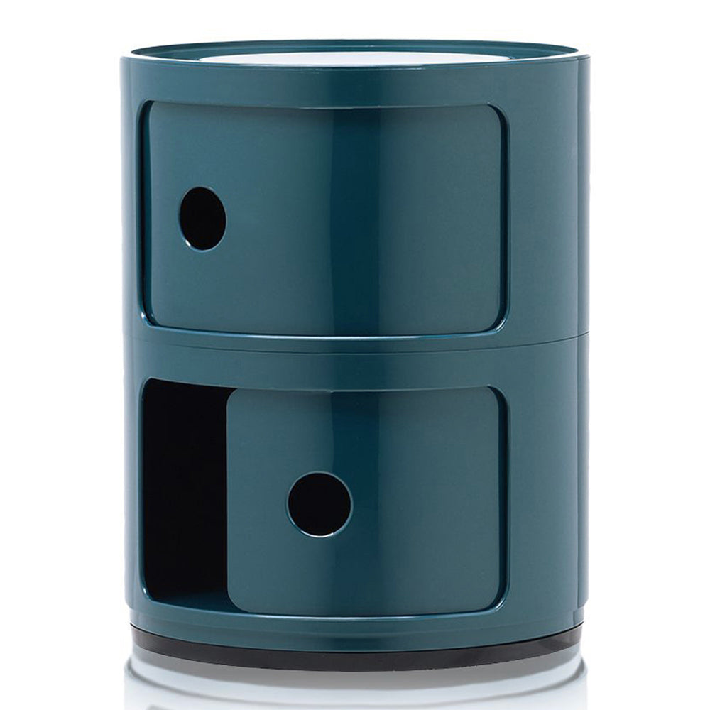 Kartell Componibili Kast Ã 32 cm - 2 Modules - Blauw