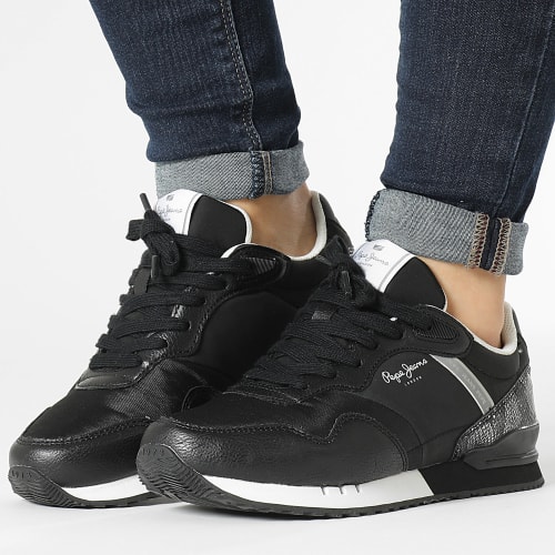 Baskets Femme London Rider PLS31526 Black