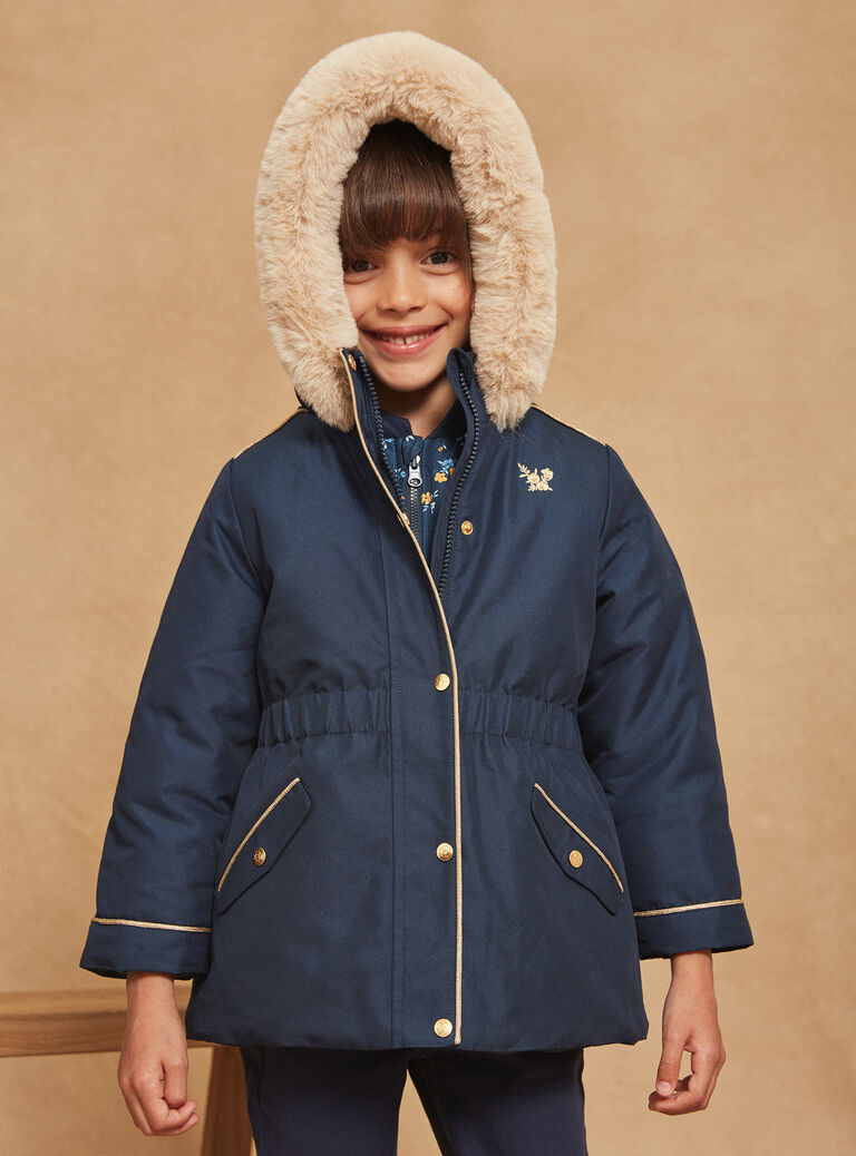 Parka Bleu marine