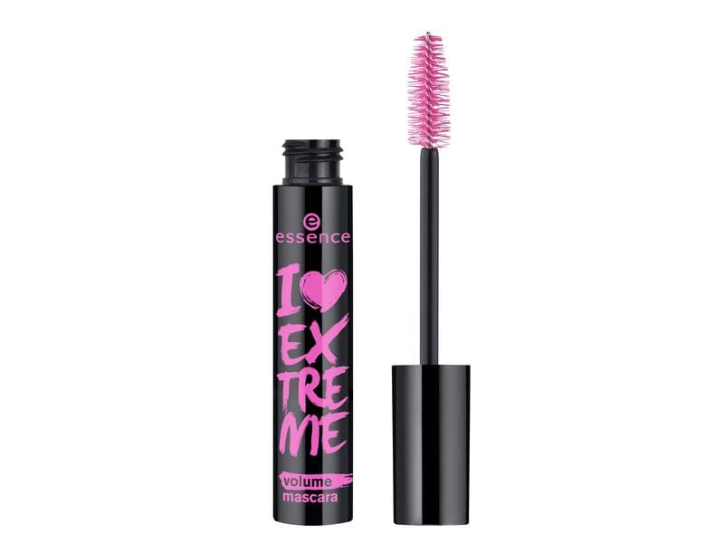 essence Mascara I Love Extreme 01 Black Vegane Wimperntusche mit ultra-schwarzen Pigmenten