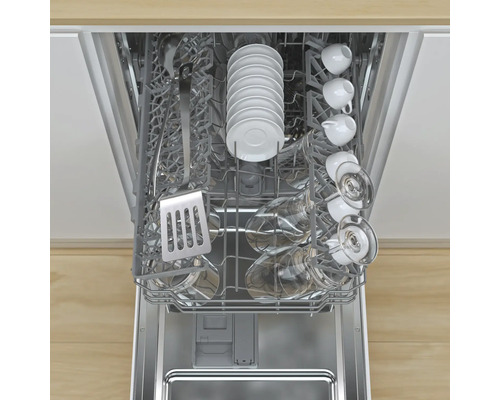 Candy CDIH 2L1047 compacte vaatwasser, 45 x 88,5 x 48,5 cm, voor 10 couverts, 9 l inhoud, 47 dB(A)