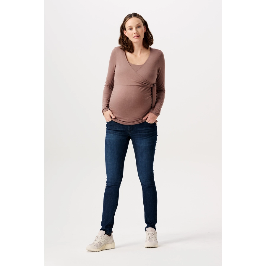 Noppies Skinny Umstandsjeans Avi Dark Blue