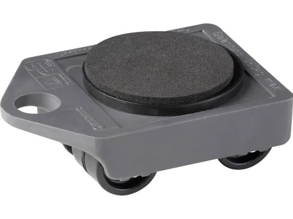 Meister Werkzeuge 0820010 Transportrullevogn Plastic Bæreevne (max.): 150 kg 106 mm x 75 mm x 38 mm