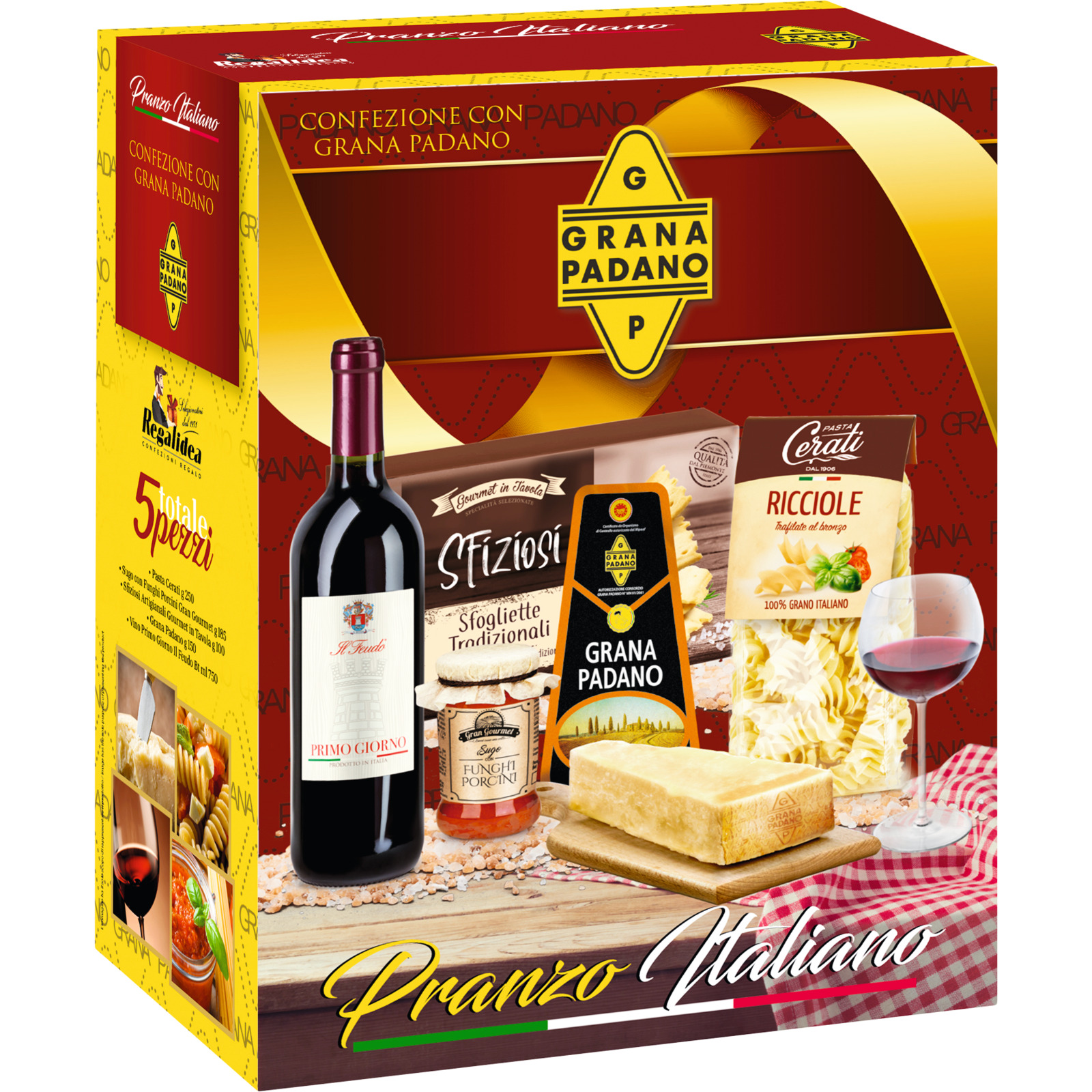 Geschenkbox Pranzo Italiano 5-teilig