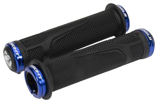 Paire de Grips Insight C.O.G.S 145mm (Noir Lock Bleu)