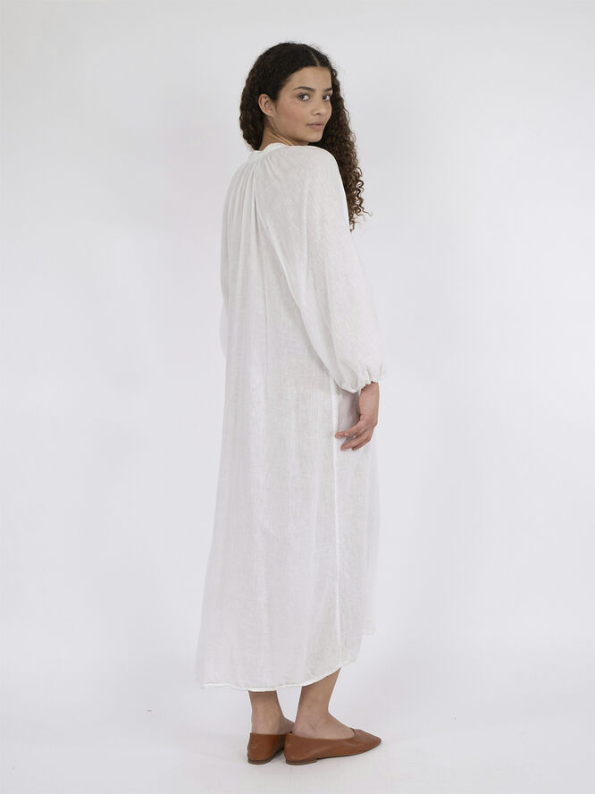 Neo Noir Olari Dress White
