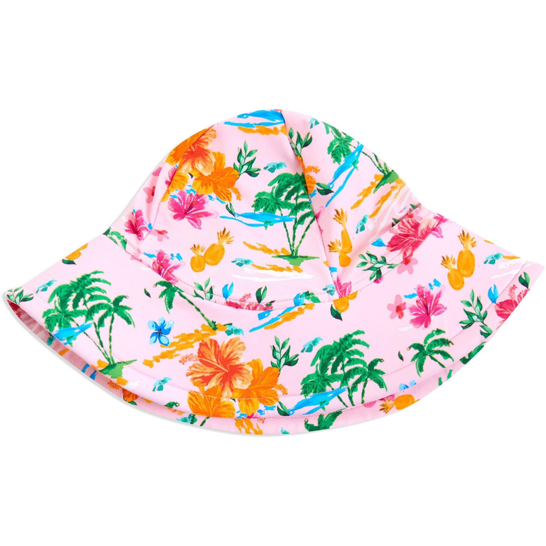 Threadbare Floral Print Set Hat And Swimsuit Juniors