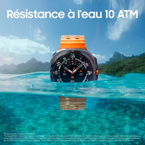 Montre connectée Samsung Galaxy Watch Ultra Gris titane