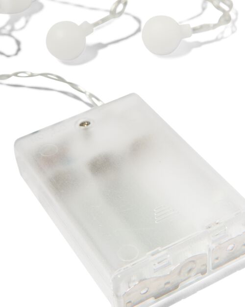 guirlande lumineuse 5,1m avec 50 ampoules LED boules