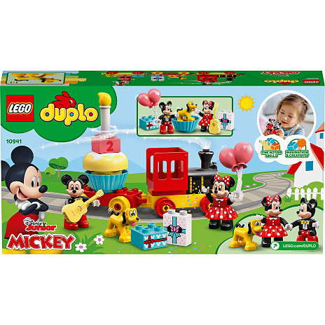 LEGO® DUPLO® ǀ Disney Mickey & Minnies fødselsdagstog 10941