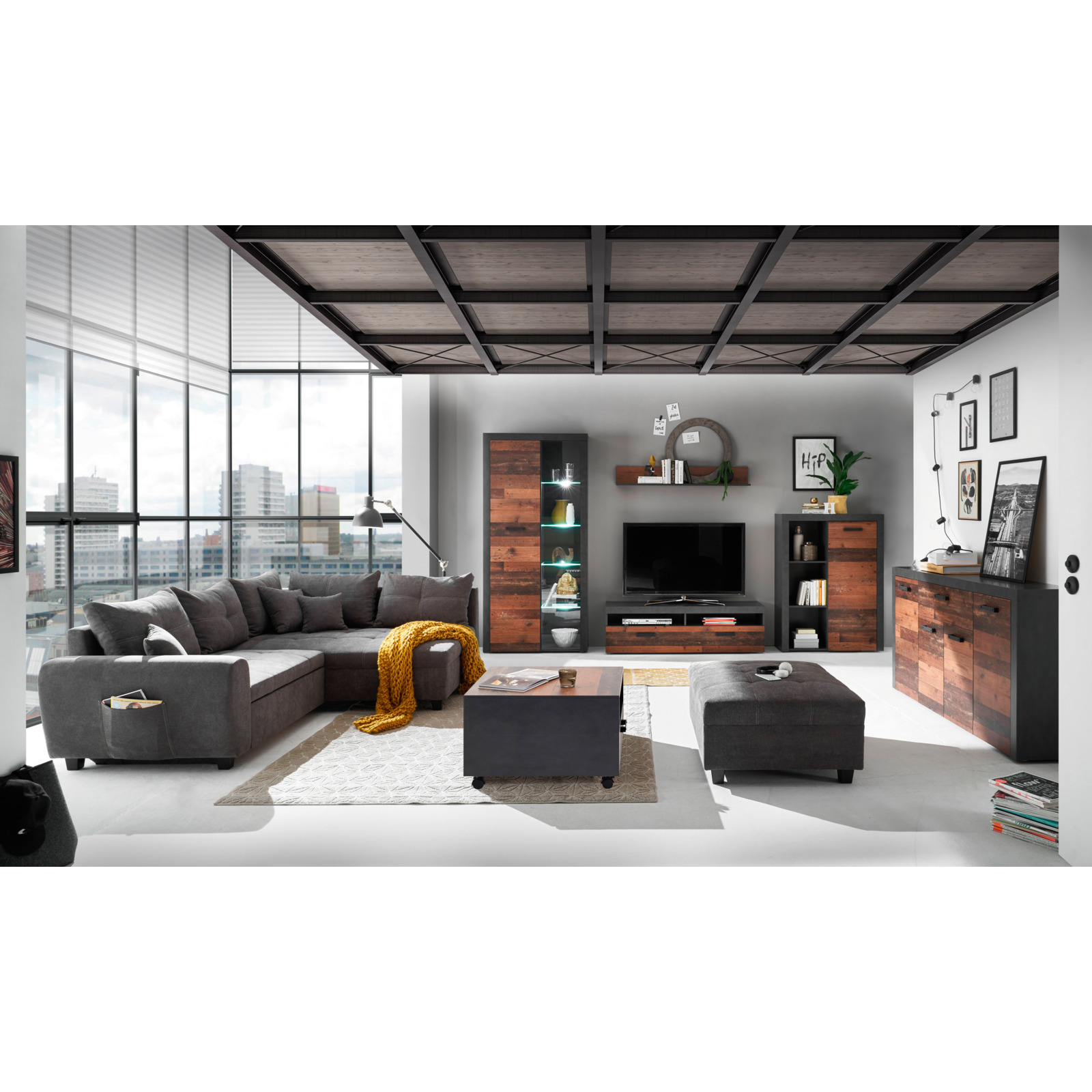 Sideboard India Dekor Old Style Matera 180 x 90 x 38 cm