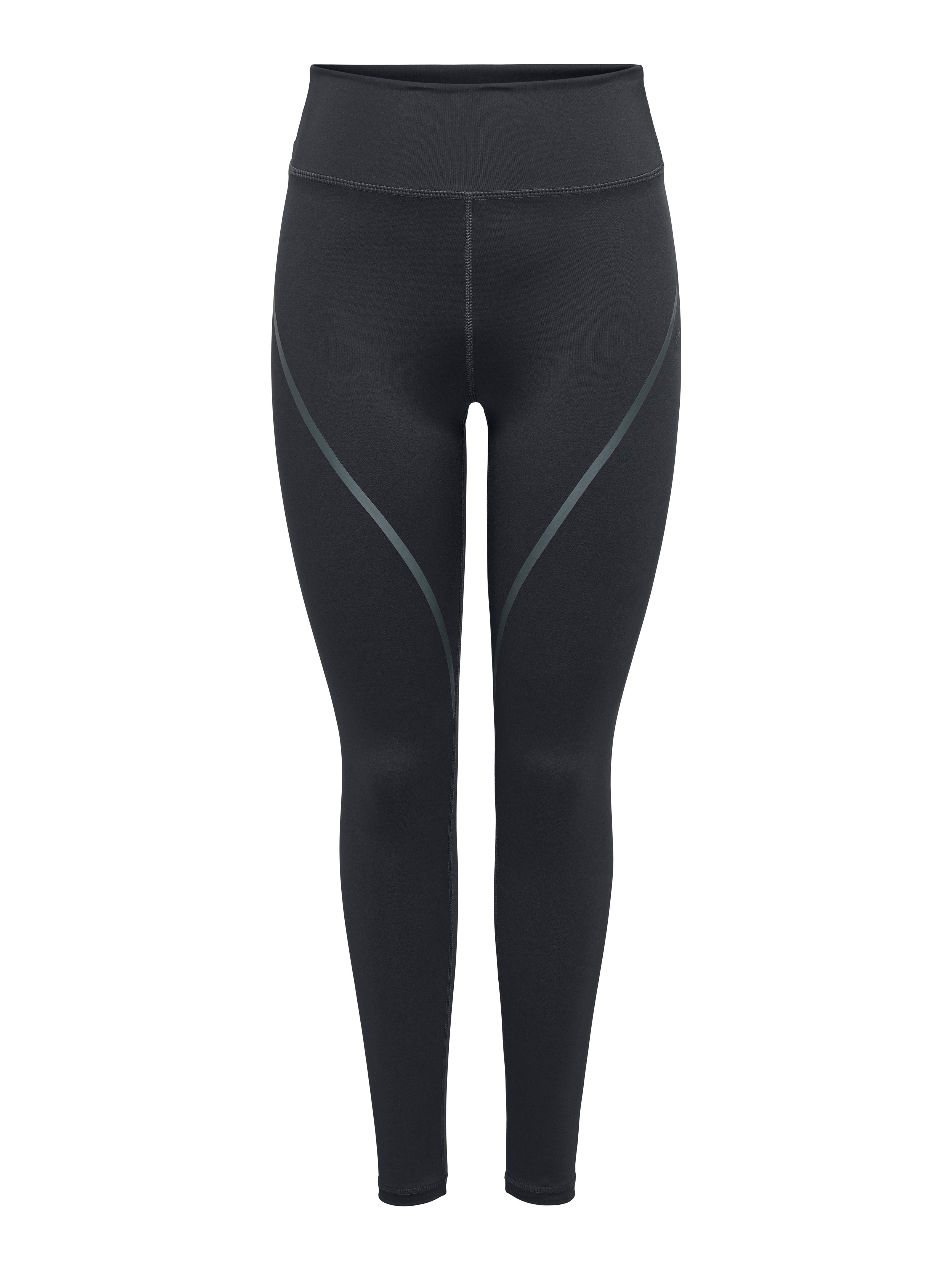 ONPJAM-2-CONTRAST Hohe Taille Enger Schnitt Sportleggings Blue Graphite