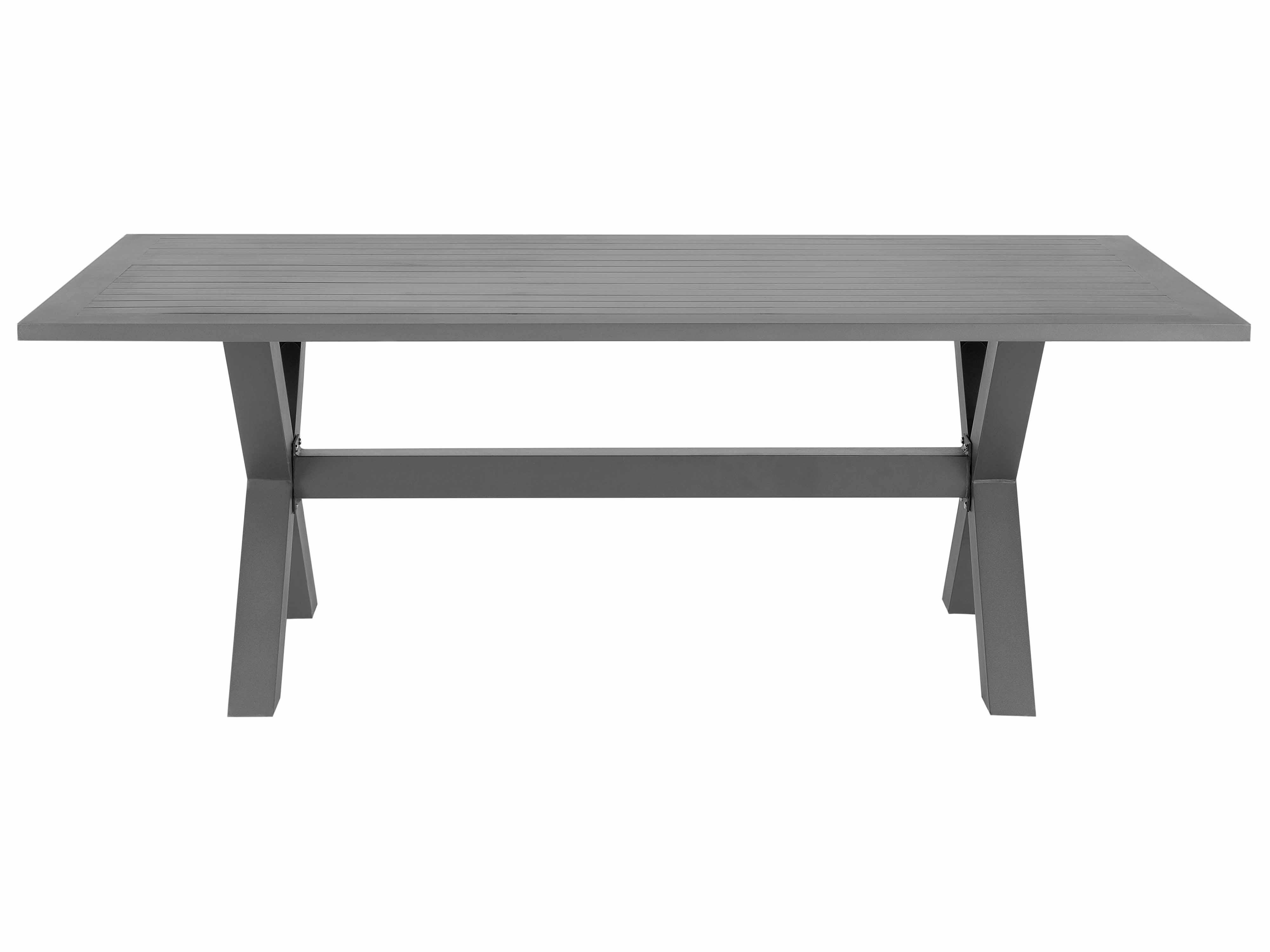 Tuinset 6-zits CASCAIS met kussens PE rotan Grijs