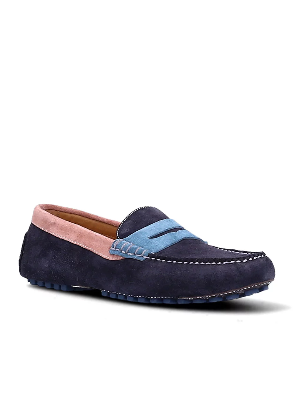 BUCK DRIVER VELOURS TRICOLORE