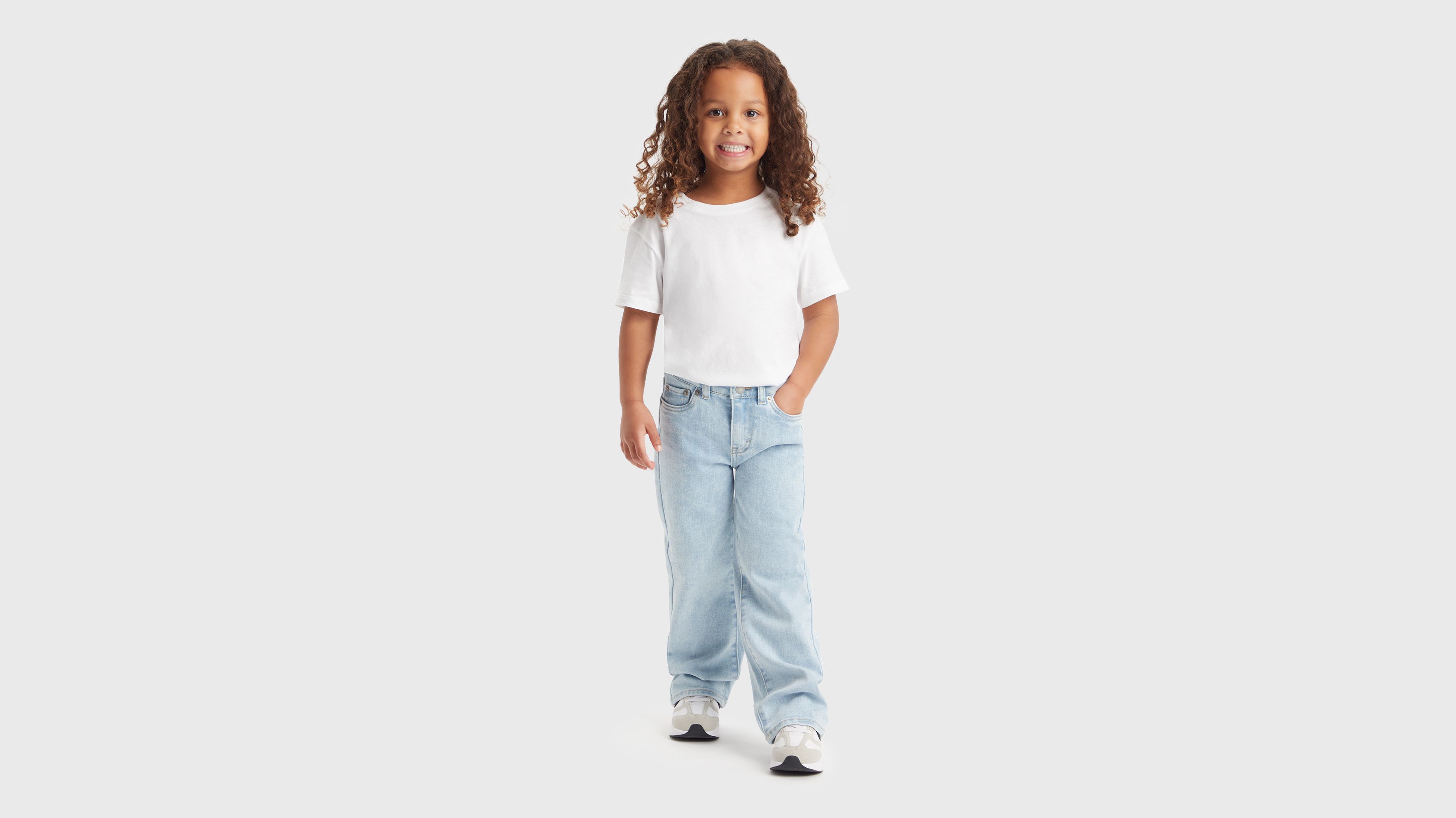 Enfant jean Wide Leg - Tongue Tied - Bleu