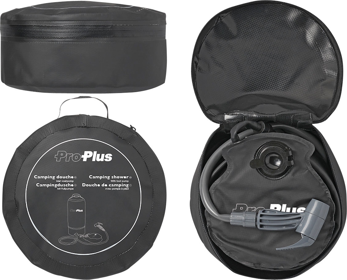 PAT Campingdusche 11 Liter mit Fußpumpe