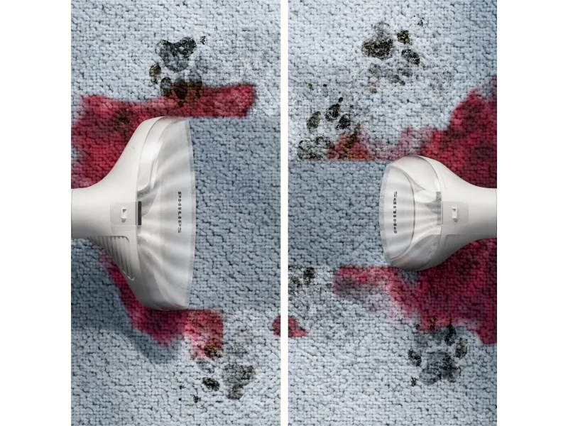 Philips 3000 Series XW3193 - Tæpperenser - beholder - silky white/blue