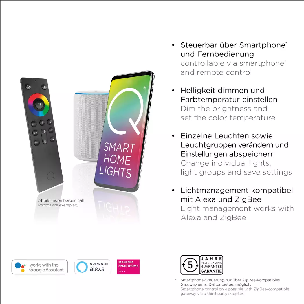 LED-Deckenleuchte Q-Vito