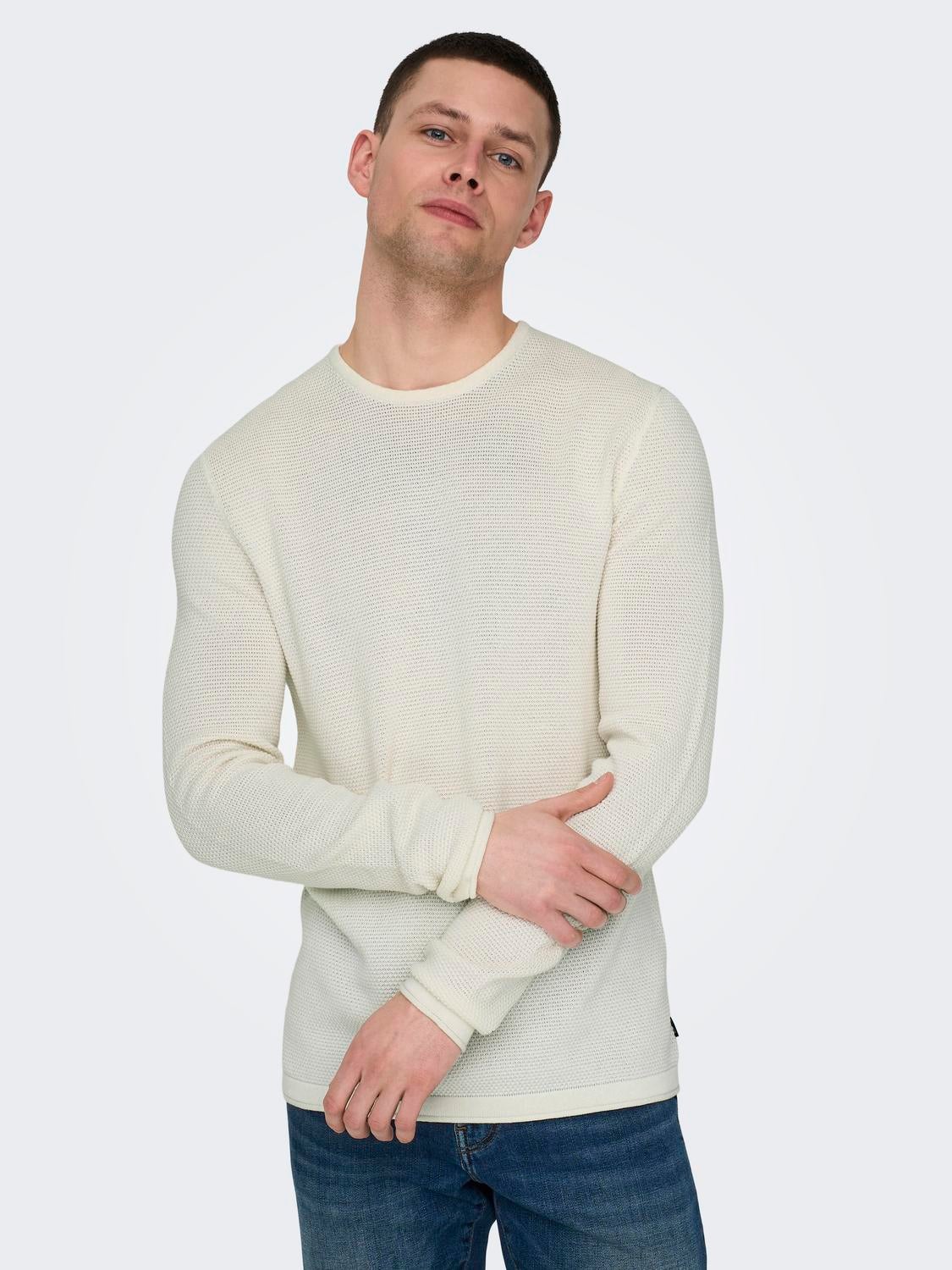 ONSPANTER Pullover Cloud Dancer