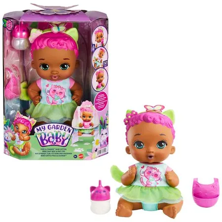 Mattel Puppe My Garden Baby Schmetterling 30cm, 1 Stück, 3-fach sortiert