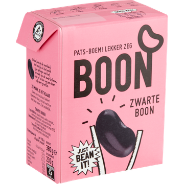 Boon Zwarte Boon 380 g