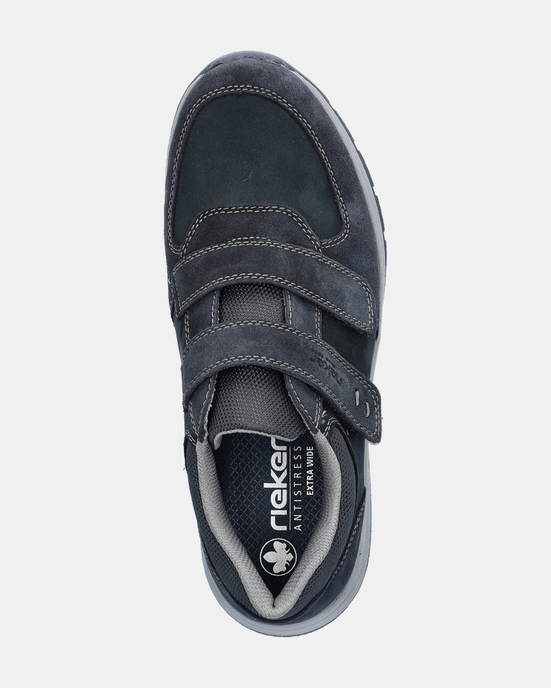 Rieker Klittenbandschoenen  - blauw
