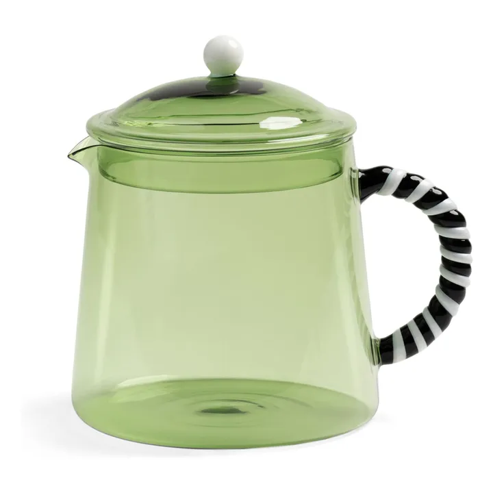 &Klevering Théière en verre Duet | Vert