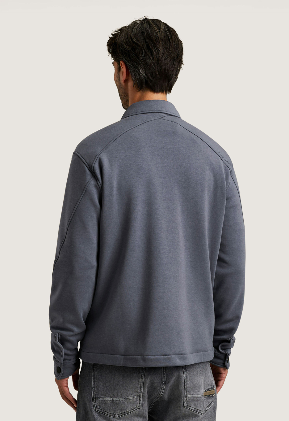 Cast Iron Button Interlock Jacket