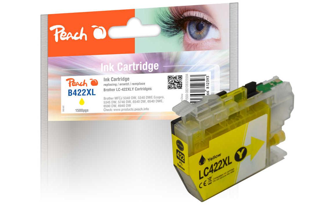 Tinte Brother LC-422XLY YellowDruckerpatrone, Gelb