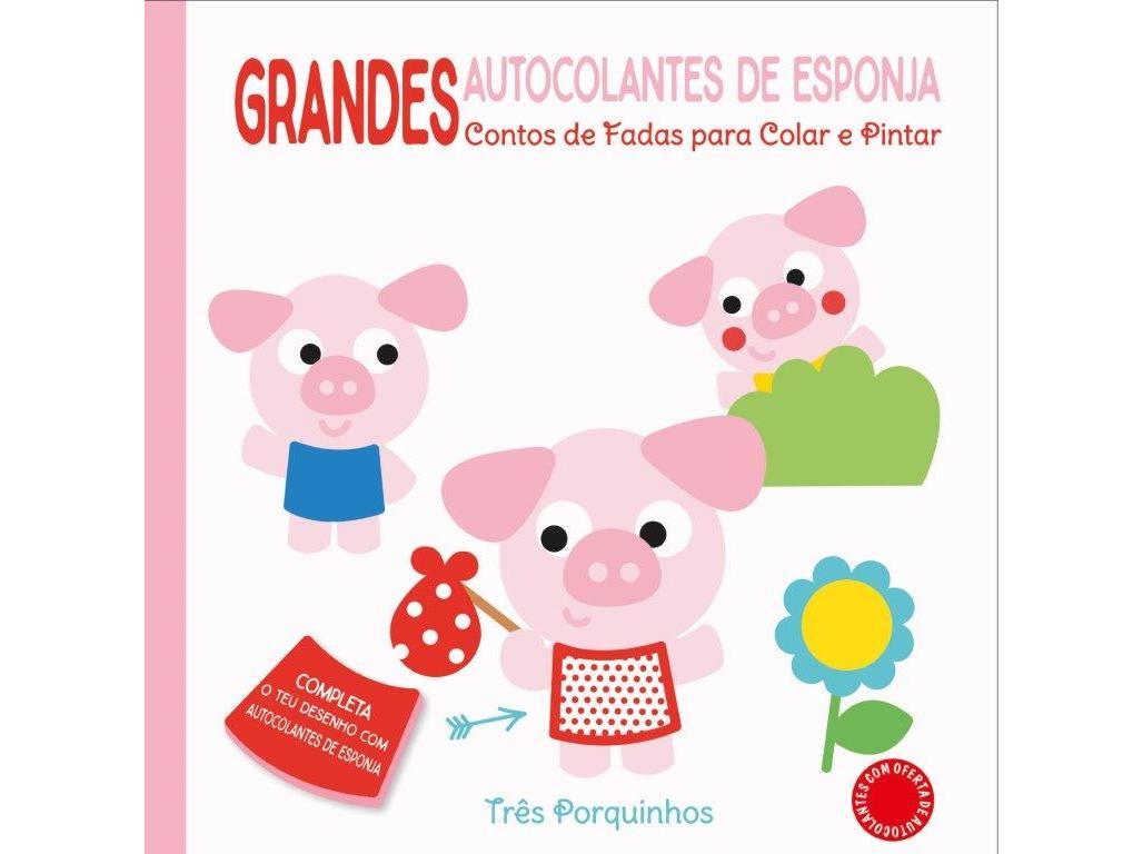 LIVRO GRANDES AUTOCOLANTES DE ESPONJA